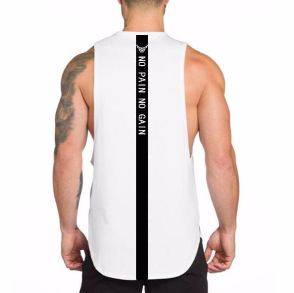 Men Fitness Sleeveless Vest Tank Top - Vintage tees for Women